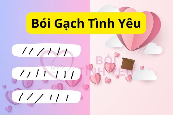 Bói gạch tình yêu đoán biết tình cảm của ý trung nhân, nên xem!